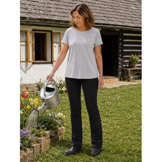 PANTALONI DE DAMĂ DIN BUMBAC IVA - PANTALONI DE TRENING - ÎMBRĂCĂMINTE