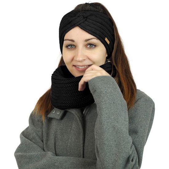 SET CADOU: BENTIȚĂ ÎNCRUCIȘATĂ ȘI GULER CĂLDUROS - BENTIȚE - ACCESORII