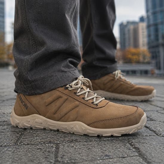 KOŽENÉ BAREFOOT POLTOPÁNKY LEATHER - BAREFOOT - OBUV