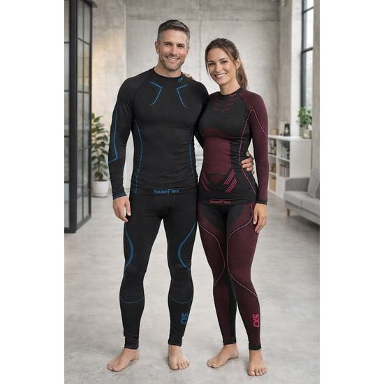 DÁMSKE FUNKČNÉ TRIČKO S DLHÝM RUKÁVOM SEAMFLEX - TERMOTRIČKA S DLHÝM RUKÁVOM - ŠPORTOVÉ OBLEČENIE