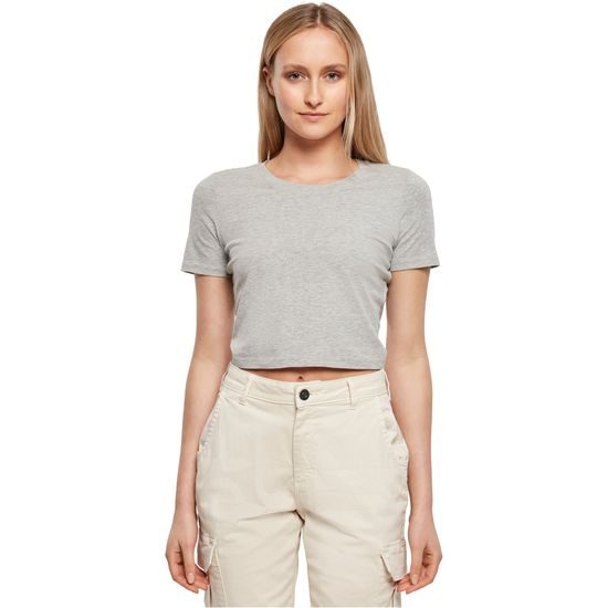 DÁMSKÉ CROP TOP TRIČKO S KRÁTKÝM RUKÁVEM - CROP TOPY - OBLEČENÍ