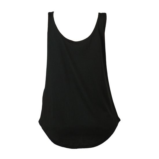 DAMEN TANKTOP AUS BAUMWOLLE LOCKER GESCHNITTEN - TANKTOPS - KLEIDUNG