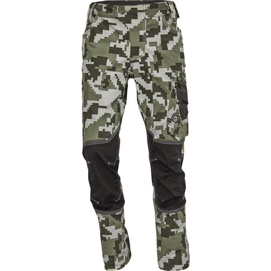 PANTALONI DE LUCRU PENTRU BĂRBAȚI NEURUM CAMOUFLAGE - PANTALONI FĂRĂ BRETELE - HAINE DE LUCRU