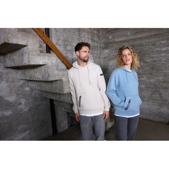 STYLOVÁ PÁNSKÁ MIKINA S KAPUCÍ 8046 - MIKINY PŘES HLAVU - OBLEČENÍ