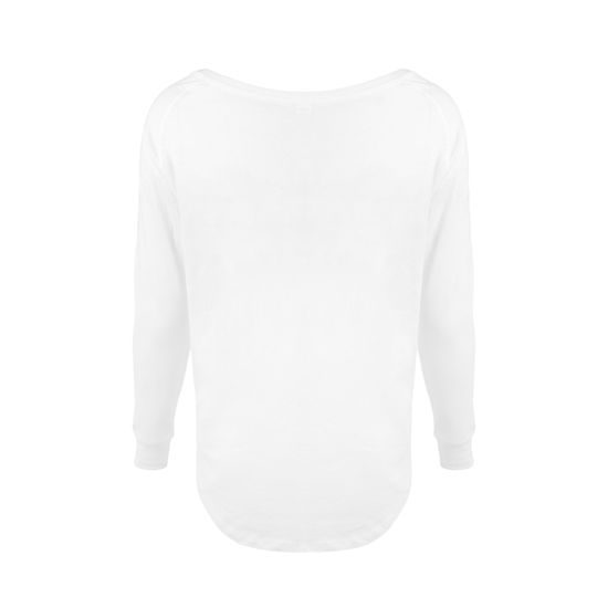 PRODLOUŽENÉ DÁMSKÉ TRIČKO S DLOUHÝM RUKÁVEM - TRIČKA S DLOUHÝM RUKÁVEM - OBLEČENÍ