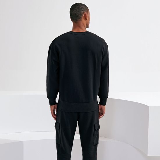 MIKINA Z RECYKLOVANÉHO MATERIÁLU UNISEX - MIKINY CEZ HLAVU - OBLEČENIE