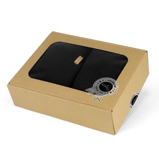 SET CADOU: CĂCIULĂ BĂRBĂTEASCĂ TIP BEANIE ȘI GULER TRICOTAT - SETURI CADOU - SETURI ȘI CADOURI