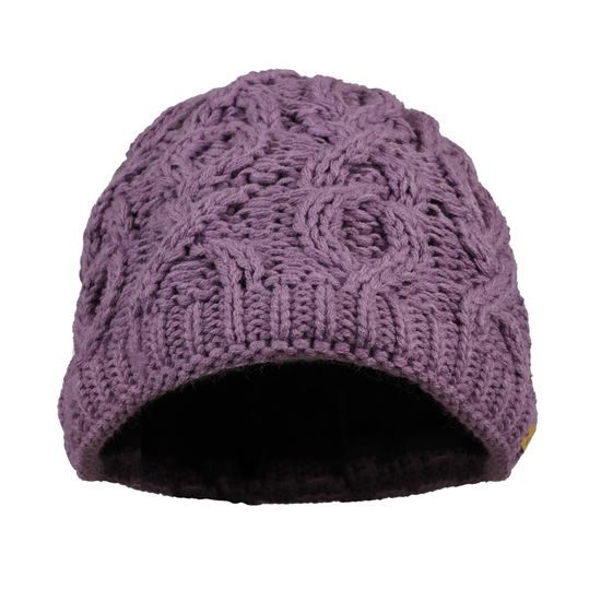 WINTERMÜTZE FÜR FRAUEN MIT STRICKMUSTER - STRICKMÜTZEN - CAPS UND MÜTZEN