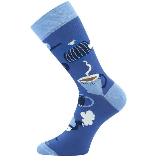 ZOKNI POHÁRBAN TEÁS MINTÁVAL - KLASSZIKUS ZOKNIK - CIPŐ