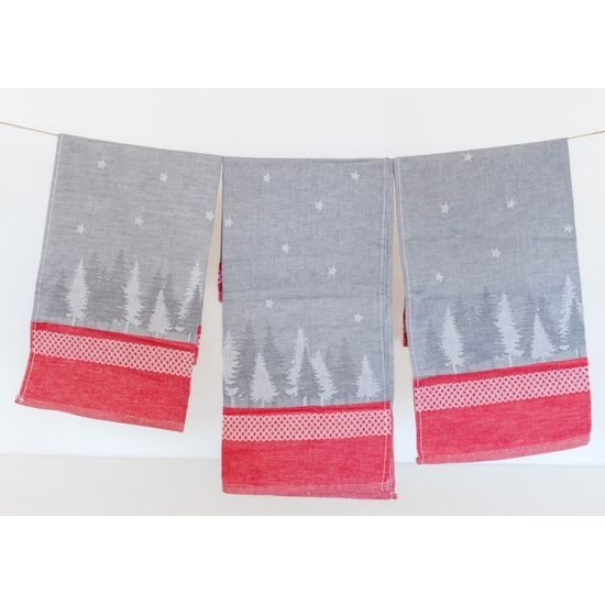 UTĚRKA EGYPT SE ZIMNÍM MOTIVEM - 3 KS - KUCHYŇSKÉ UTĚRKY - DOMÁCNOST