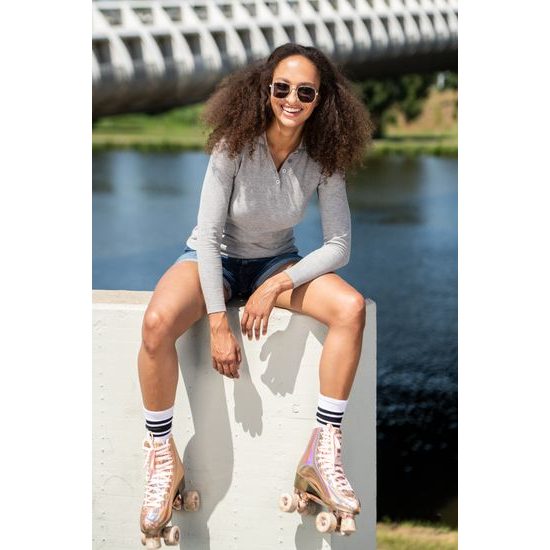 DÁMSKÁ POLOKOŠILE S DLOUHÝM RUKÁVEM PIQUE POLO LS - POLOKOŠILE S DLOUHÝM RUKÁVEM - OBLEČENÍ