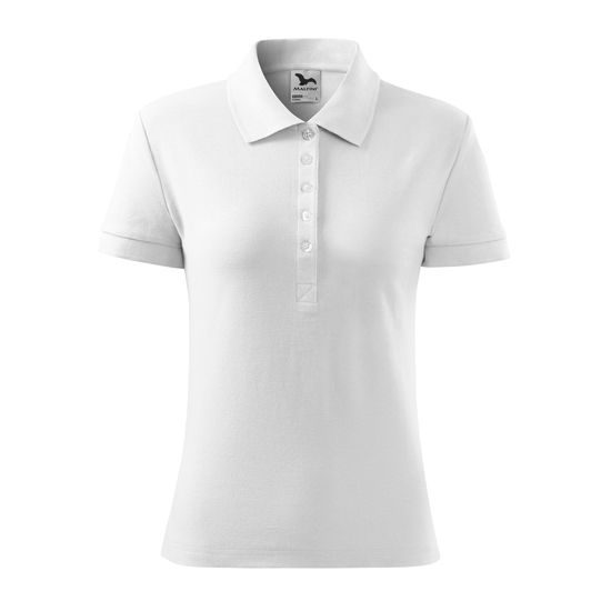 TRICOU POLO DAMĂ COTTON - TRICOURI POLO - ÎMBRĂCĂMINTE