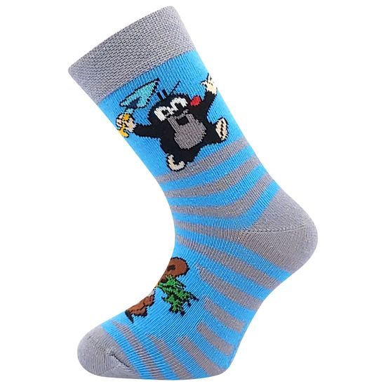 DĚTSKÉ PONOŽKY S KRTEČKEM - 3 PÁRY - DĚTSKÉ PONOŽKY - DĚTSKÉ OBLEČENÍ