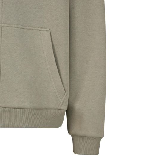 PUHA FÉRFI CIPZÁROS KAPUCNIS PULÓVER FLUFFY - VILLÁMZÁRAS PULÓVEREK - RUHÁZAT