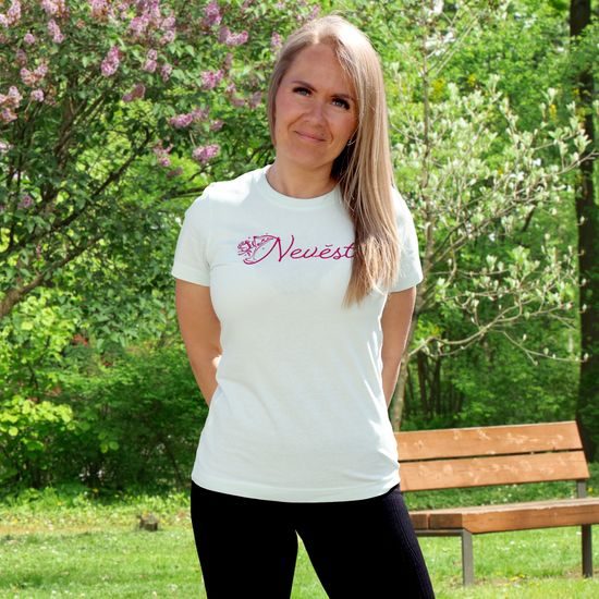TRIČKO NEVĚSTA PŘÍPITEK - SVATBA - OBLEČENÍ