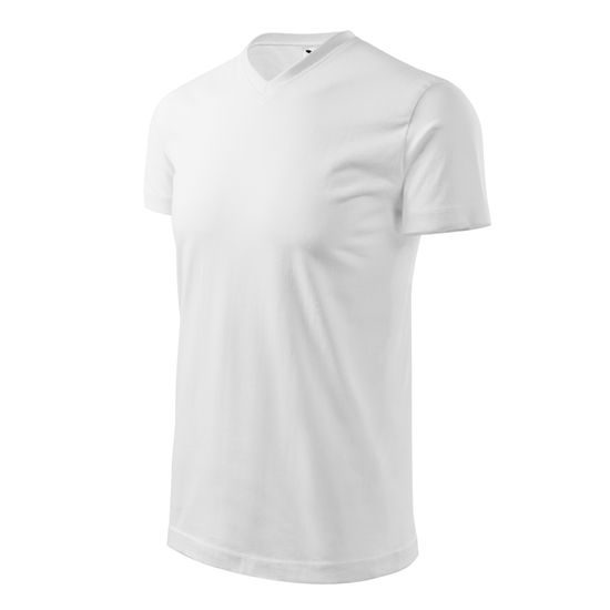 TRIČKO HEAVY V-NECK - TRIČKÁ S KRÁTKYM RUKÁVOM - OBLEČENIE