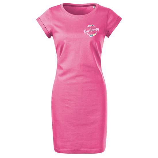 ŠATY TÝM NEVĚSTY LUČNÍ VĚNEC - SVATBA - OBLEČENÍ