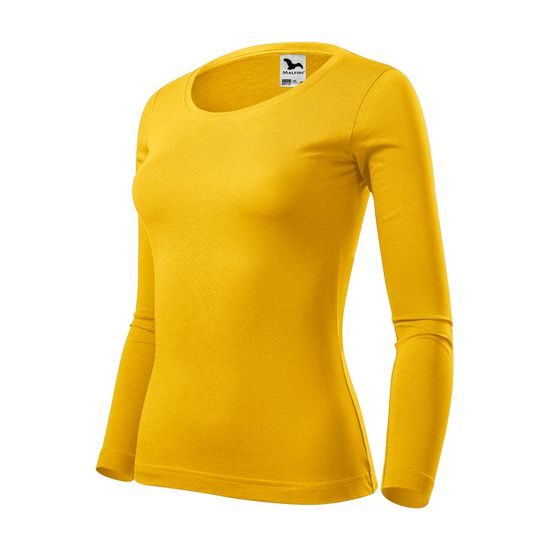 DÁMSKE TRIČKO S DLHÝM RUKÁVOM FIT-T LONG SLEEVE - TRIČKÁ S DLHÝM RUKÁVOM - OBLEČENIE