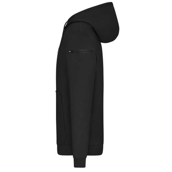 ŠTÝLOVÁ PÁNSKA MIKINA S KAPUCŇOU 8046 - MIKINY CEZ HLAVU - OBLEČENIE