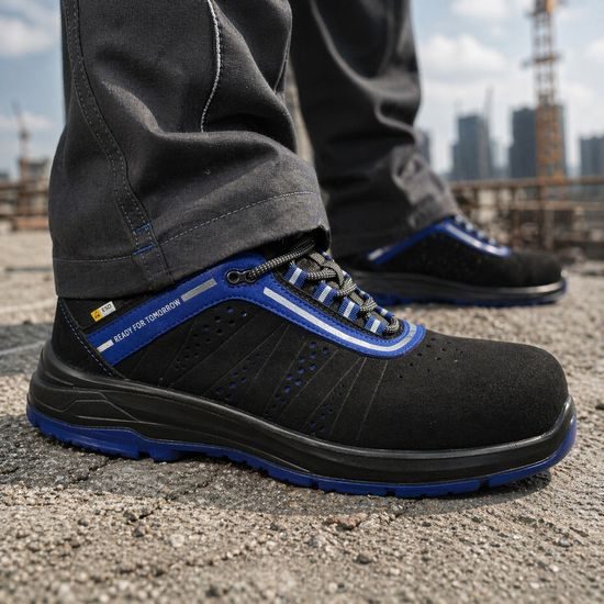PRACOVNÍ POLOBOTKY TRON S1PS ESD 4WIDE - ŠIROKÁ PRACOVNÍ OBUV - OBUV