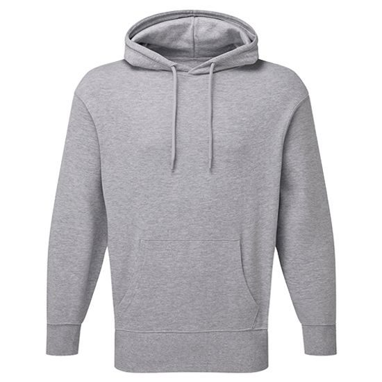 MIKINA S KAPUCÍ Z RECYKLOVANÉHO MATERIÁLU UNISEX - MIKINY PŘES HLAVU - OBLEČENÍ
