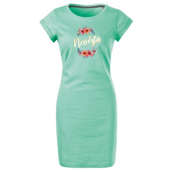 ŠATY NEVĚSTA KOUZLO KVĚTIN - SVATBA - OBLEČENÍ