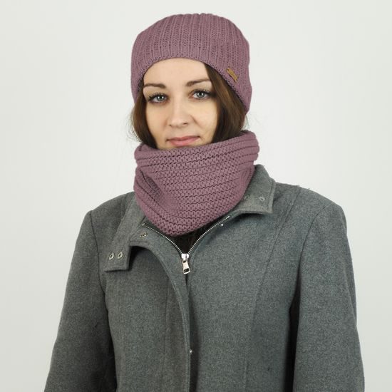 SET CADOU: CĂCIULĂ DAMĂ LEJERĂ ȘI GULER CIRCULAR - CĂCIULI - ACCESORII