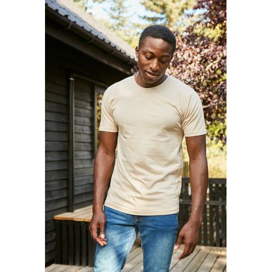 HERREN T-SHIRT CLASSIC AUS BIO-FAIRTRADE-BAUMWOLLE - KURZARM-T-SHIRTS - KLEIDUNG