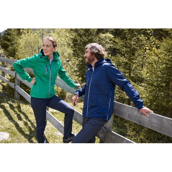 DÁMSKA ŠPORTOVÁ SOFTSHELLOVÁ BUNDA JN1077 - OUTDOOROVÉ BUNDY - ŠPORTOVÉ OBLEČENIE