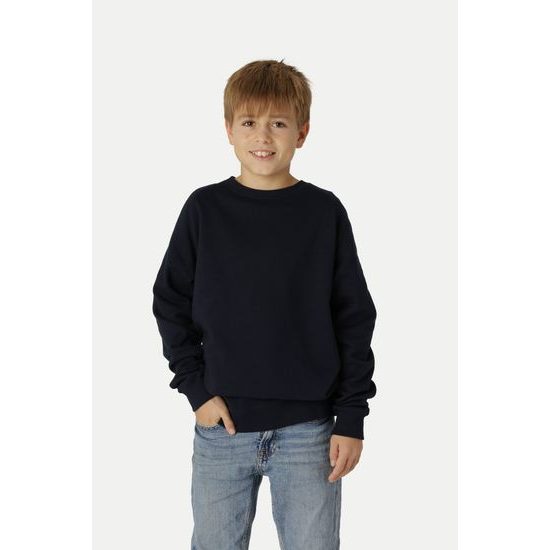 KINDER SWEATSHIRT OHNE KAPUZE AUS BIO-FAIRTRADE-BAUMWOLLE - KINDER SWEATSHIRTS - KINDER KLEIDUNG