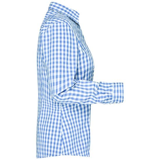 DAMEN KAROHEMD JN616 - LANGARM HEMDEN - KLEIDUNG