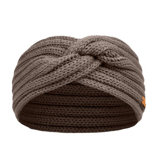 PŘEKŘÍŽENÁ DÁMSKÁ PLETENÁ ČELENKA - ČELENKY - KŠILTOVKY A ČEPICE