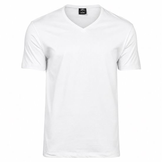 TRICOU SOF TEE CU MÂNECĂ SCURTĂ ȘI DECOLTEU ÎN V - TRICOURI CU MÂNECĂ SCURTĂ - ÎMBRĂCĂMINTE