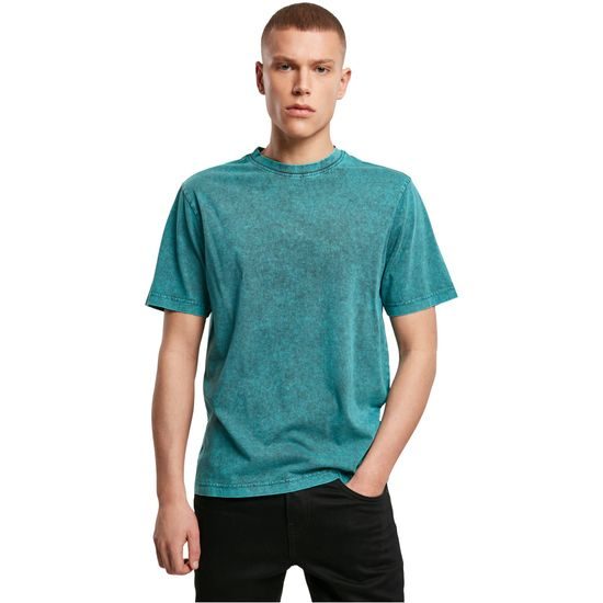 HERREN T-SHIRT ACID WASHED - KURZARM-T-SHIRTS - KLEIDUNG