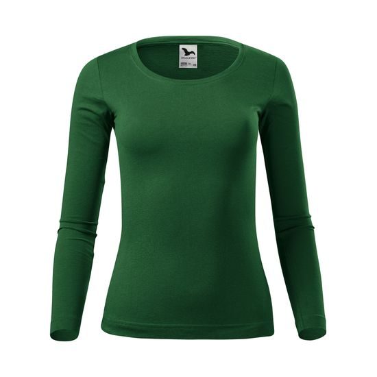 DÁMSKÉ TRIČKO S DLOUHÝM RUKÁVEM FIT-T LONG SLEEVE - TRIČKA S DLOUHÝM RUKÁVEM - OBLEČENÍ