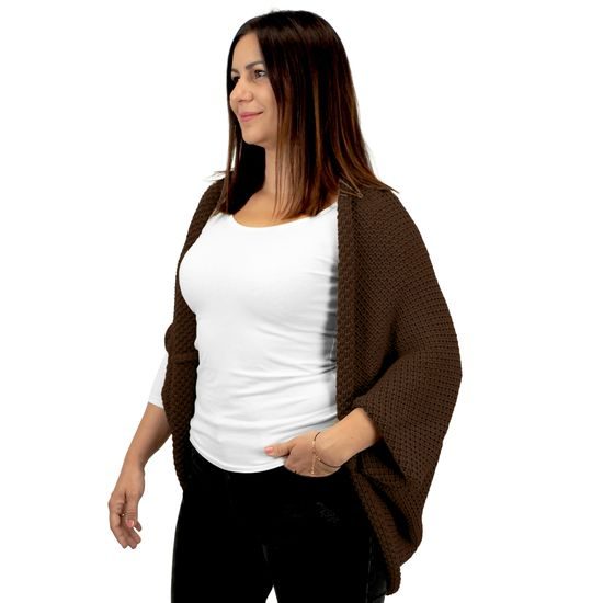 PLETENÝ KARDIGAN S VARIABILNÍ DÉLKOU - SVETRY - OBLEČENÍ