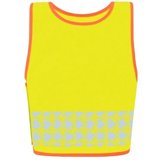 KINDER WARNWESTE MIT TIERMOTIVEN - ARBEITSKLEIDUNG FÜR KINDER - KINDER KLEIDUNG