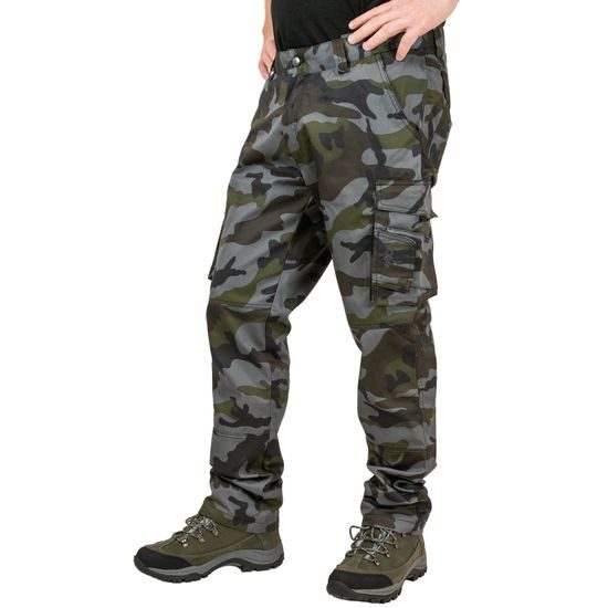 CAMOUFLAGE HERREN HOSE CXS CAMO - ANGLERHOSEN - ARBEITS KLEIDUNG