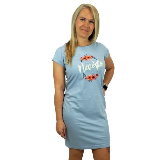 ŠATY NEVĚSTA KOUZLO KVĚTIN - SVATBA - OBLEČENÍ