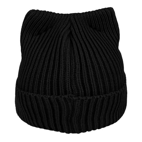 PLETENÁ ČIAPKA S VÝŠIVKOU MAČKA - PLETENÉ ČIAPKY - ŠILTOVKY A ČIAPKY