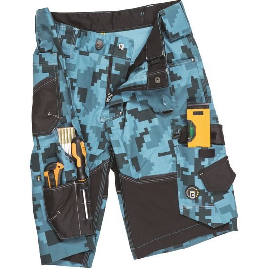 HERREN ARBEITSSHORTS NEURUM CAMOUFLAGE - ARBEITSSHORTS - ARBEITS KLEIDUNG