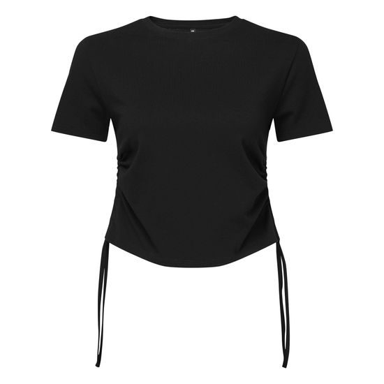 DÁMSKÝ ŘASENÝ CROP TOP - CROP TOPY - OBLEČENÍ
