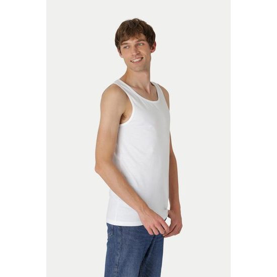 FÉRFI UJJATLAN TRIKÓ ORGANIKUS FAIRTRADE BIOPAMUTBÓL - ÁTLÉTÁK - RUHÁZAT