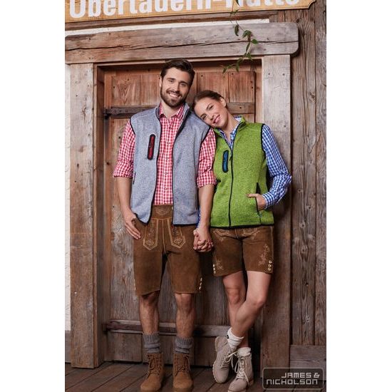 VESTĂ DIN FLEECE TRICOTAT DE DAMĂ JN773 - VESTE OUTDOOR - ECHIPAMENT SPORTIV