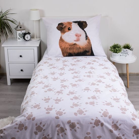 MEERSCHWEINCHEN-BETTWÄSCHE - BEDRUCKTE BETTWÄSCHE - HAUSHALT