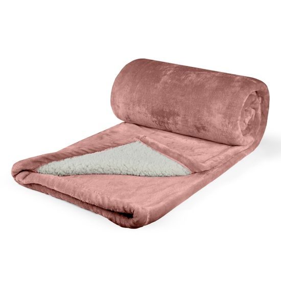 MIKROFLANELOVÁ DEKA S BERÁNKEM - DEKY - DOMÁCNOST