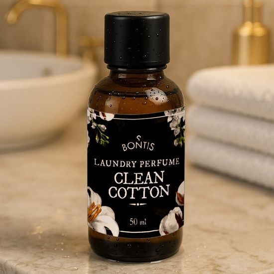 PARFÉM NA PRANÍ CLEAN COTTON 50 ML - PARFÉMY NA PRANÍ - DOMÁCNOST