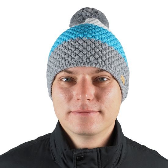 FES DE IARNĂ TRICOTAT ÎN 3 CULORI CU POMPON - CĂCIULI TRICOTATE - ACCESORII