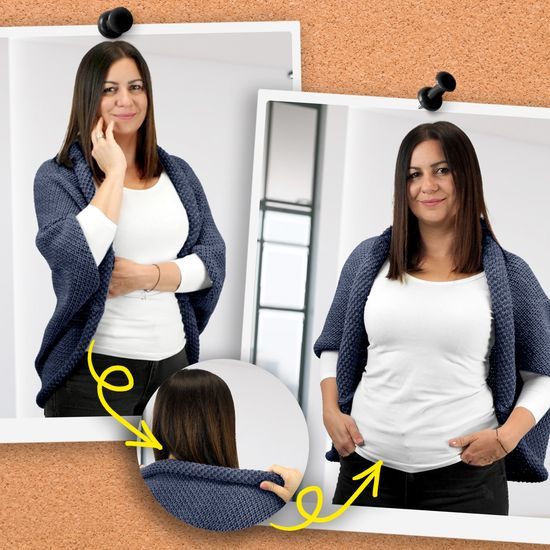 LUNGIMEA POATE FI AJUSTATĂ PRIN SIMPLA RULARE. - PULOVERE - ÎMBRĂCĂMINTE