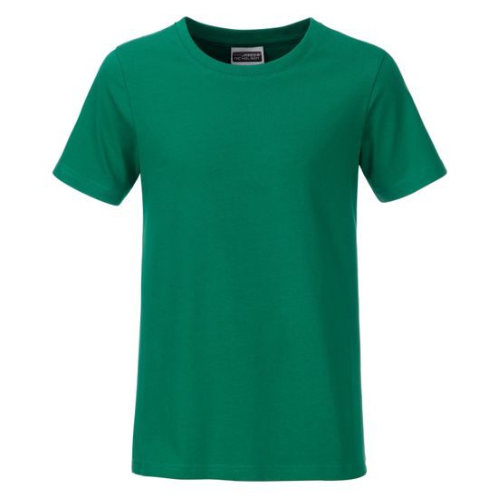 TRICOU CLASIC PENTRU BĂIEȚI DIN BUMBAC ORGANIC 8008B - TRICOURI DIN BUMBAC ORGANIC - ÎMBRĂCĂMINTE